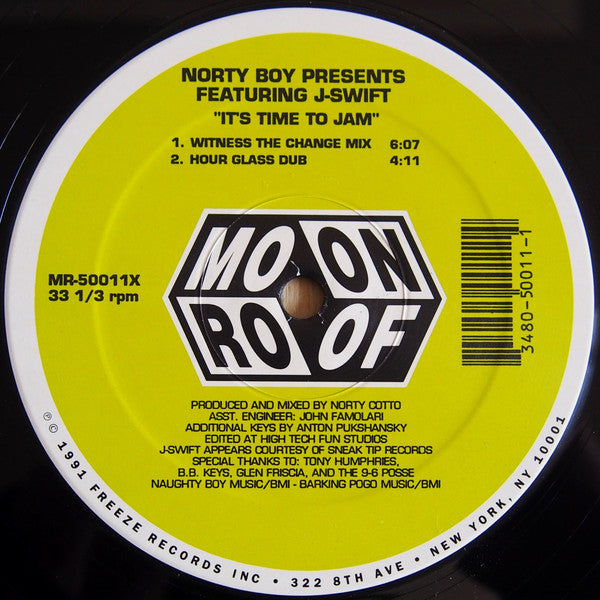 Norty Boy : It's Time To Jam / How I Feel (12")