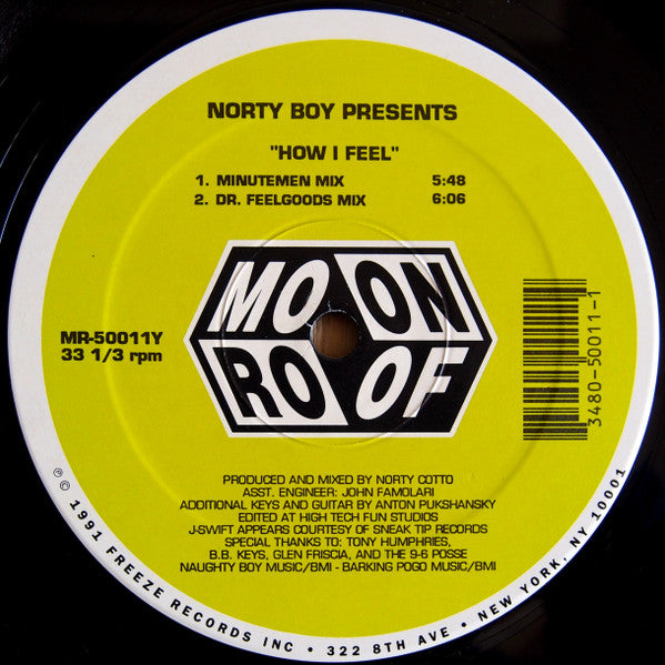 Norty Boy : It's Time To Jam / How I Feel (12")