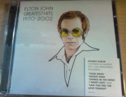 Elton John : Greatest Hits 1970-2002 (2xCD, Comp)