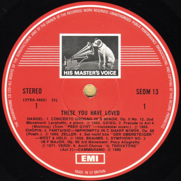 Various : These You Have Loved (LP, Comp, Smplr)
