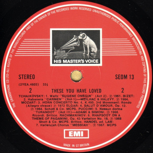 Various : These You Have Loved (LP, Comp, Smplr)