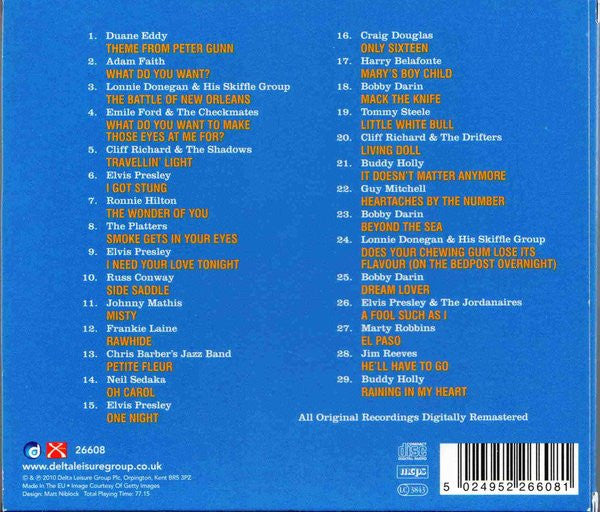 Various : The Fabulous 50s - 1959 (CD, Comp)