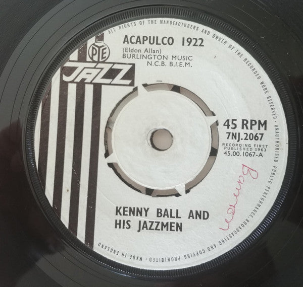 Kenny Ball And His Jazzmen : Acapulco 1922  (7")