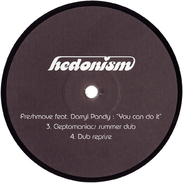 Freshmove Feat. Darryl Pandy : You Can Do It (Part 2) (12")