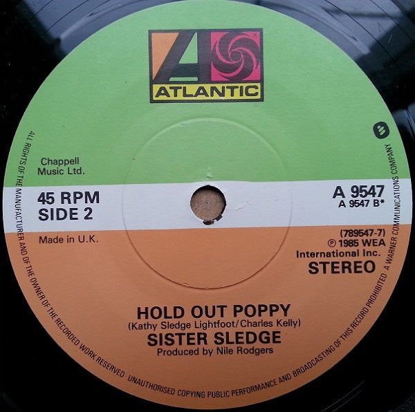 Sister Sledge : Frankie (7", Single, Pap)