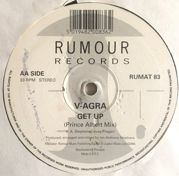 V-Agra : Get Up (12")