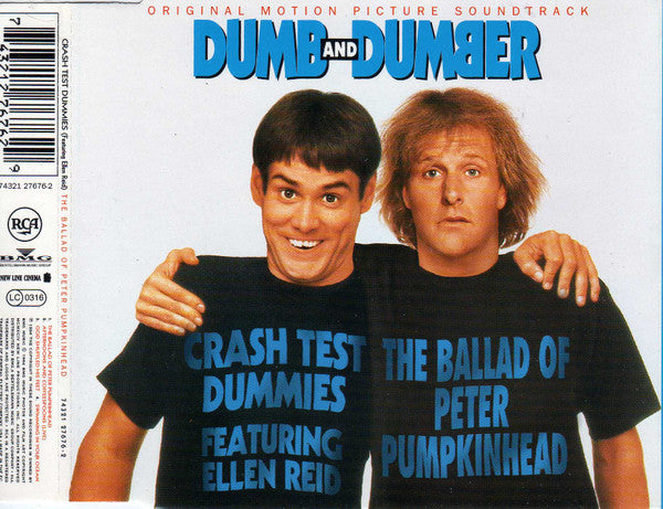 Crash Test Dummies Featuring Ellen Reid : The Ballad Of Peter Pumpkinhead (CD, Single)