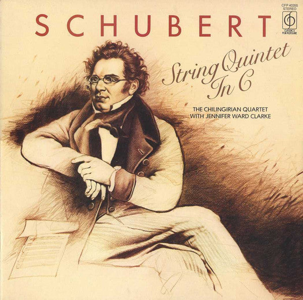 Franz Schubert, Chilingirian String Quartet With Jennifer Ward Clarke : String Quintet In C (LP)