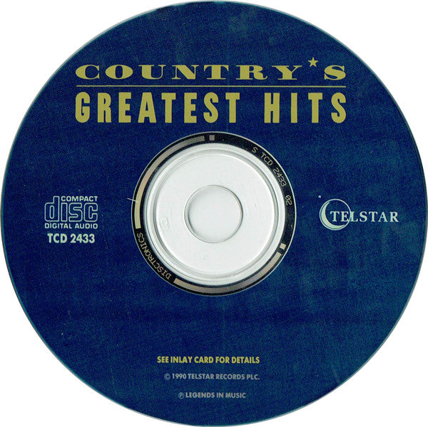 Various : Country's Greatest Hits (CD, Comp)