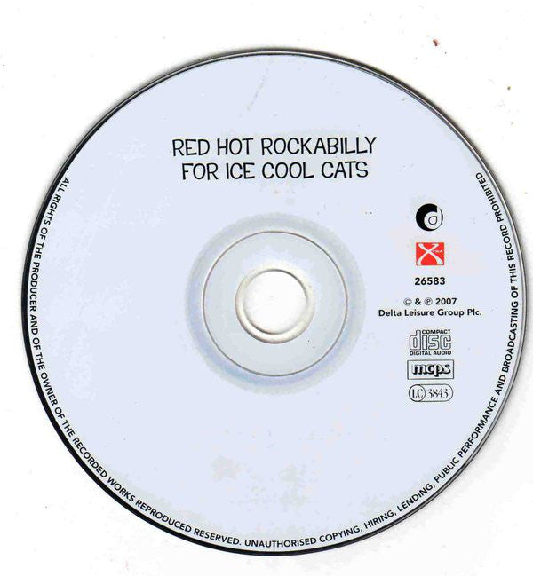 Various : Red Hot Rockabilly For Ice Cool Cats (CD, Comp)