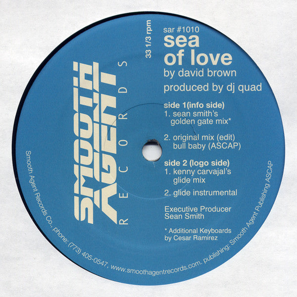 David Brown (37) : Sea Of Love (12")