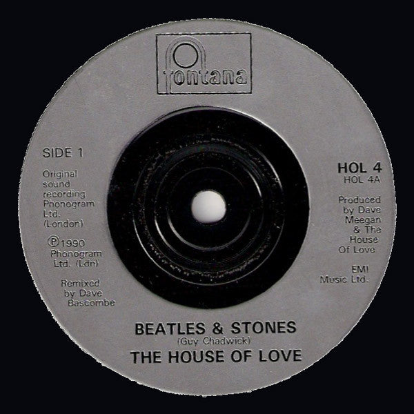 The House Of Love : Beatles And The Stones (Remix) (7", Single)