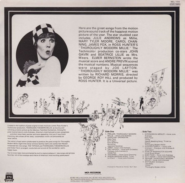 Various : Thoroughly Modern Millie - The Original Sound Track Album (LP, Album, RE)