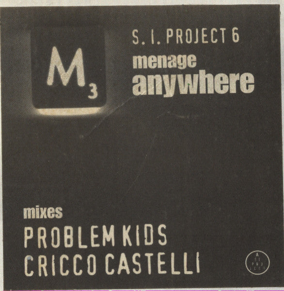 Menage : Anywhere (12")