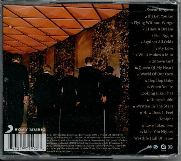 Westlife : Unbreakable - The Greatest Hits Vol. 1 (CD, Comp, Enh, RE)