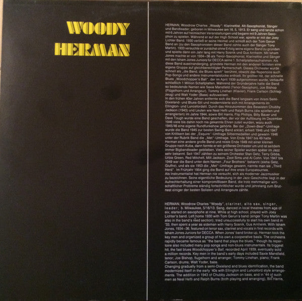 Woody Herman : The Best Of Woody Herman (2xLP, Comp)