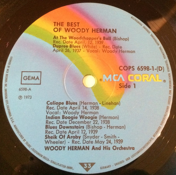 Woody Herman : The Best Of Woody Herman (2xLP, Comp)