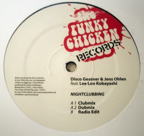 Disco Gessner & Jens Ohlen : Nightclubbing (12")