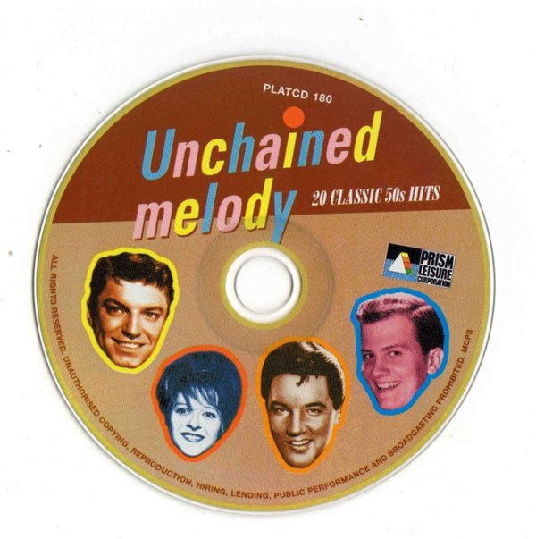 Various : Unchained Melody (20 Classic 50's Hits) (CD, Comp)