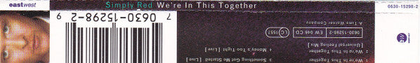 Simply Red : We're In This Together (CD, Single)