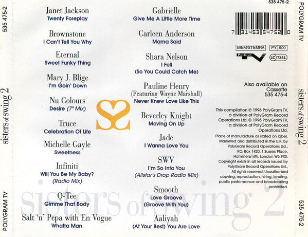 Various : Sisters Of Swing 2 (CD, Comp)