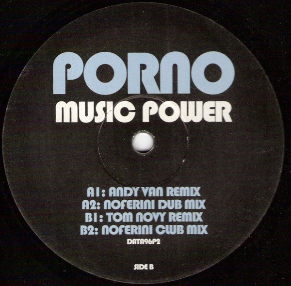 Porno : Music Power (12", Promo)