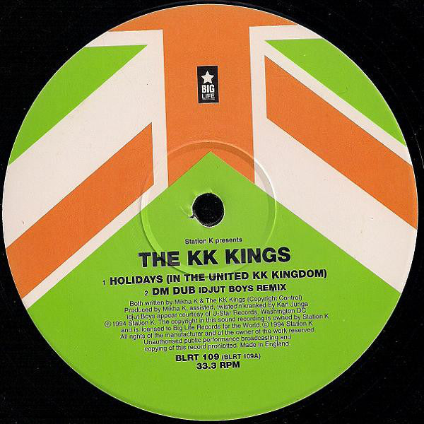 The KK Kings : Holidays (In The United KK Kingdom) (12")