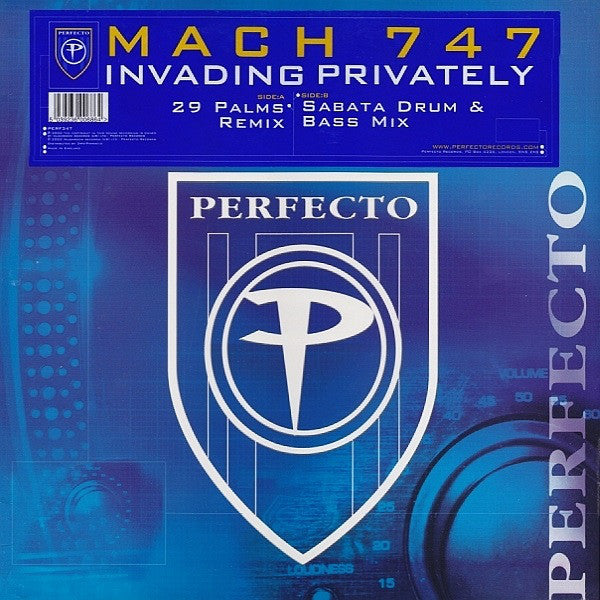 Mach 747 : Invading Privately (12")