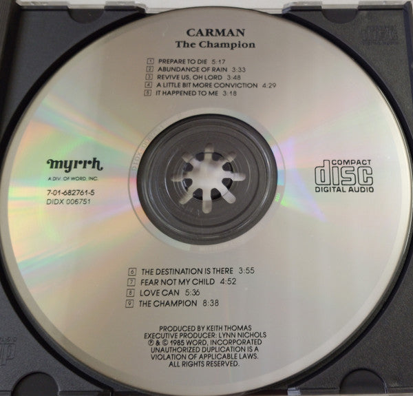 Carman : The Champion (CD, Album, RP)