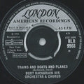 Burt Bacharach & His Orchestra & The Burt Bacharach Singers : Trains And Boats And Planes (7", Single)