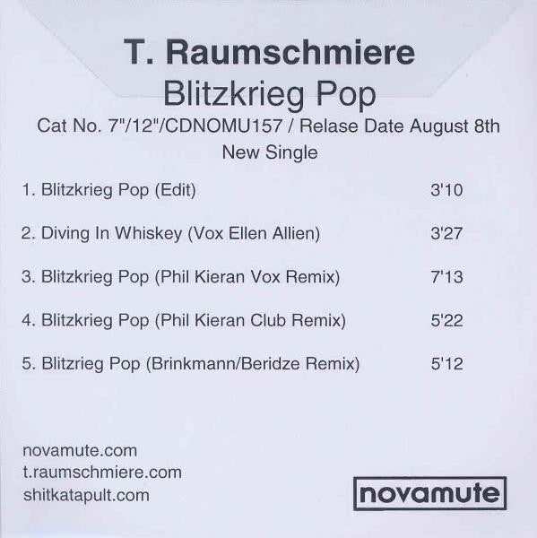 T.Raumschmiere : Blitzkrieg Pop (CDr, Promo)