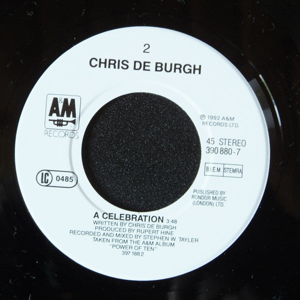 Chris de Burgh : Where We Will Be Going (7")