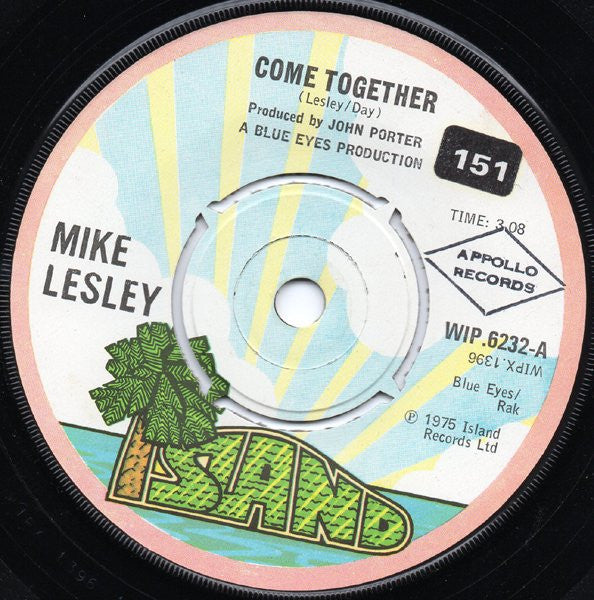 Mike Lesley : Come Together (7")