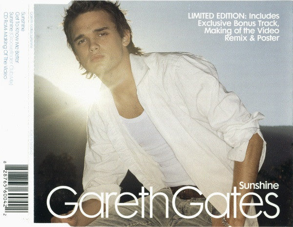 Gareth Gates : Sunshine (CD, Single, Enh, Ltd, CD2)