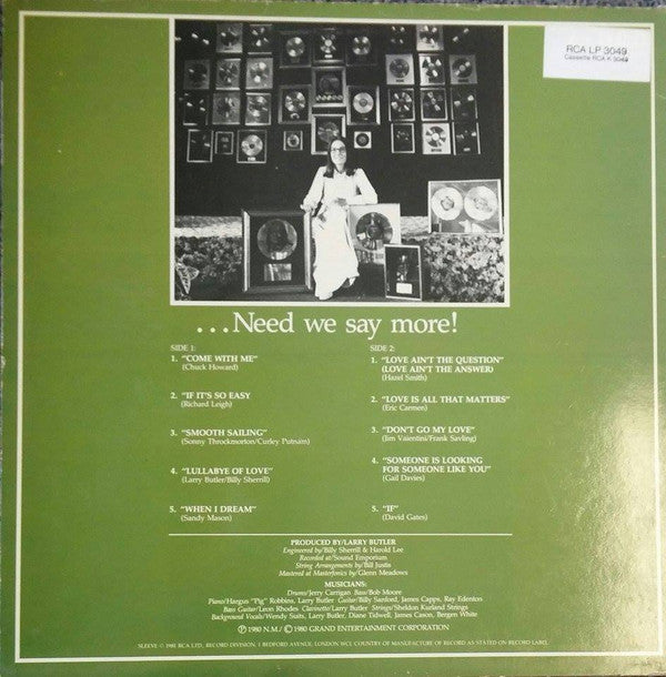 Nana Mouskouri : Come With Me (LP, Album)