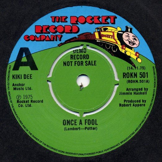 Kiki Dee : Once A Fool (7", Single, Promo)