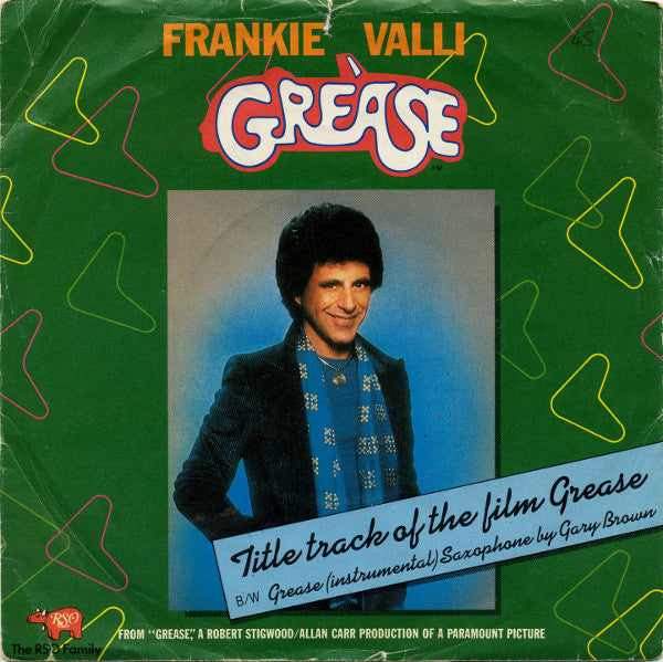 Frankie Valli / Gary Brown (2) : Grease (7", Single, 4 P)