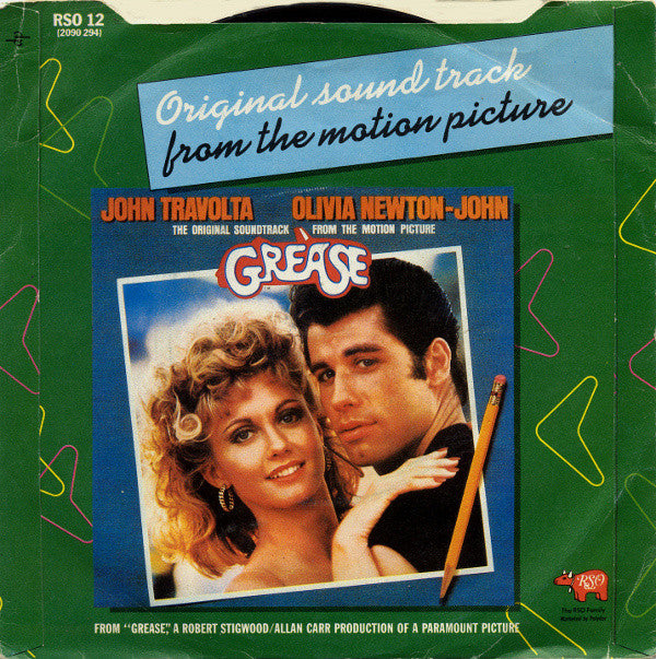 Frankie Valli / Gary Brown (2) : Grease (7", Single, 4 P)