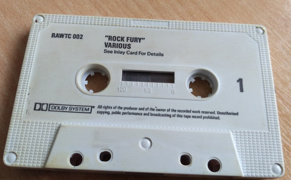 Various : Rock Fury (Cass, Album, Comp)