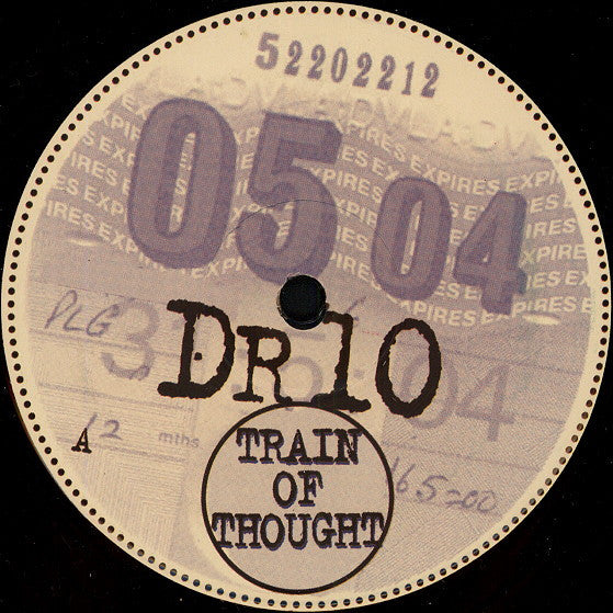 DR 10 : Train Of Thought (12", Promo)