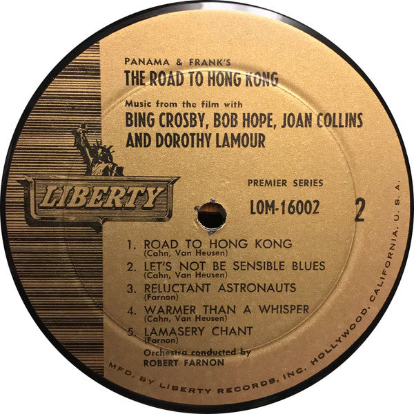 Sammy Cahn & Jimmy Van Heusen / Robert Farnon : The Road To Hong Kong (Original Soundtrack Album) (LP, Album, Mono)