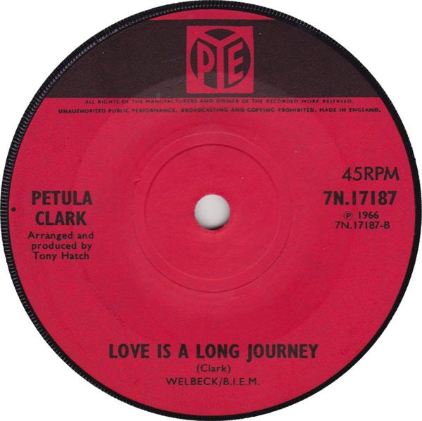 Petula Clark : Who Am I (7", Single)
