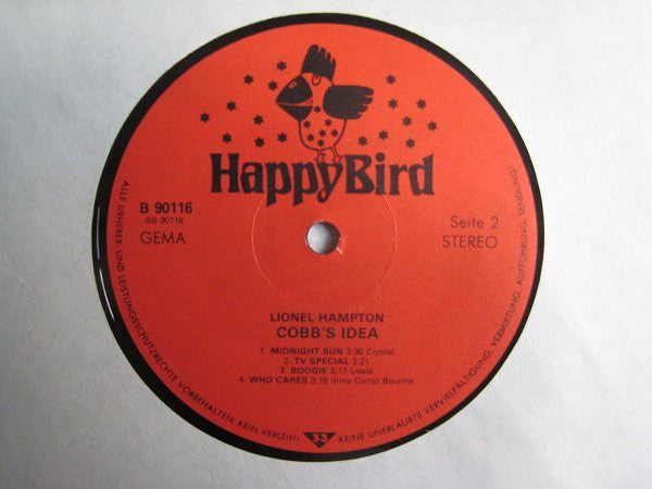 Lionel Hampton : Cobb's Idea (LP, Album)