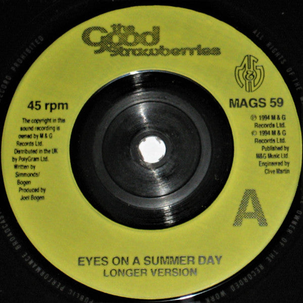 The Good Strawberries : Eyes On A Summer Day (7")