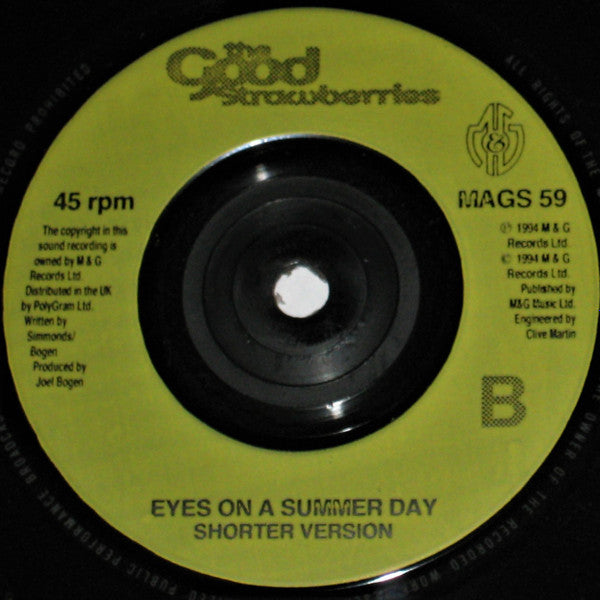 The Good Strawberries : Eyes On A Summer Day (7")
