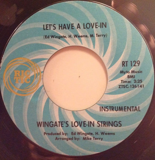 Flaming Ember / Wingate's Love-In Strings : Let's Have A Love-In ('Cause Everybody Needs Love) (7", Single, Mono, Styrene, Ter)