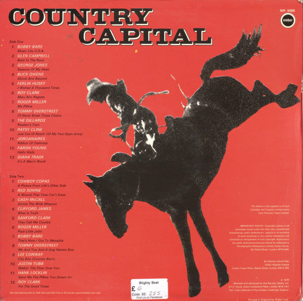 Various : Country Capital (LP, Comp)