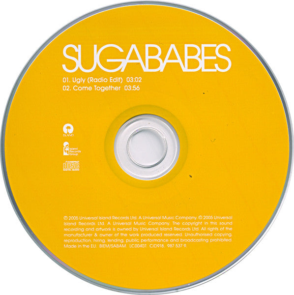 Sugababes : Ugly (CD, Single, CD1)