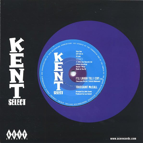 Toussaint McCall / The Natural Resources : I'll Laugh Till I Cry / If There Were No You (7")
