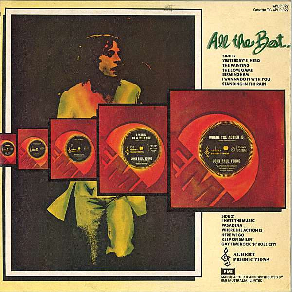 John Paul Young : All The Best (LP, Comp)